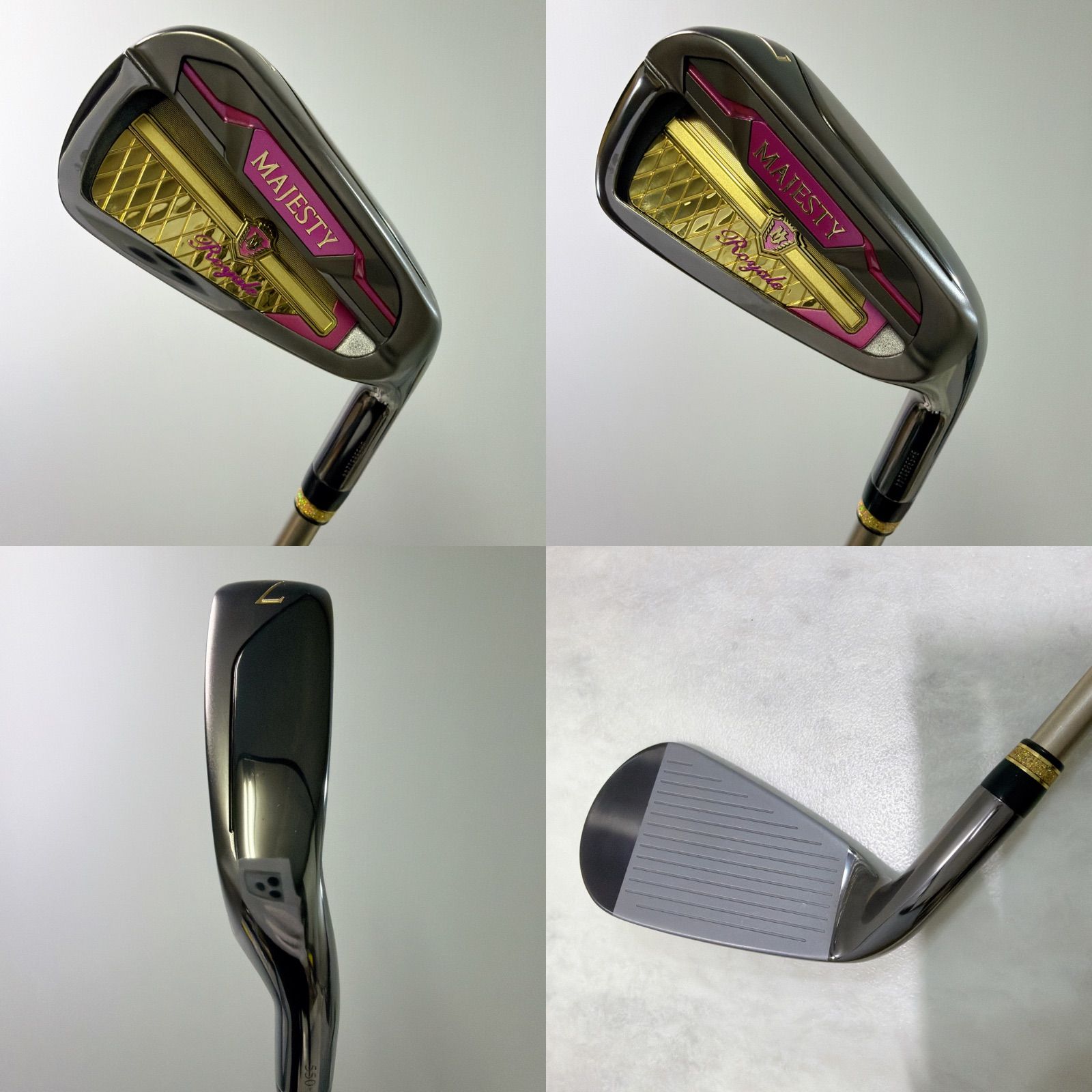 極美品 マジェスティ ロイヤル2023 7番アイアン単品 右打ち レディース レディース高級 極美品 MAJESTY ROYALE マジェスティロイヤル 2023年