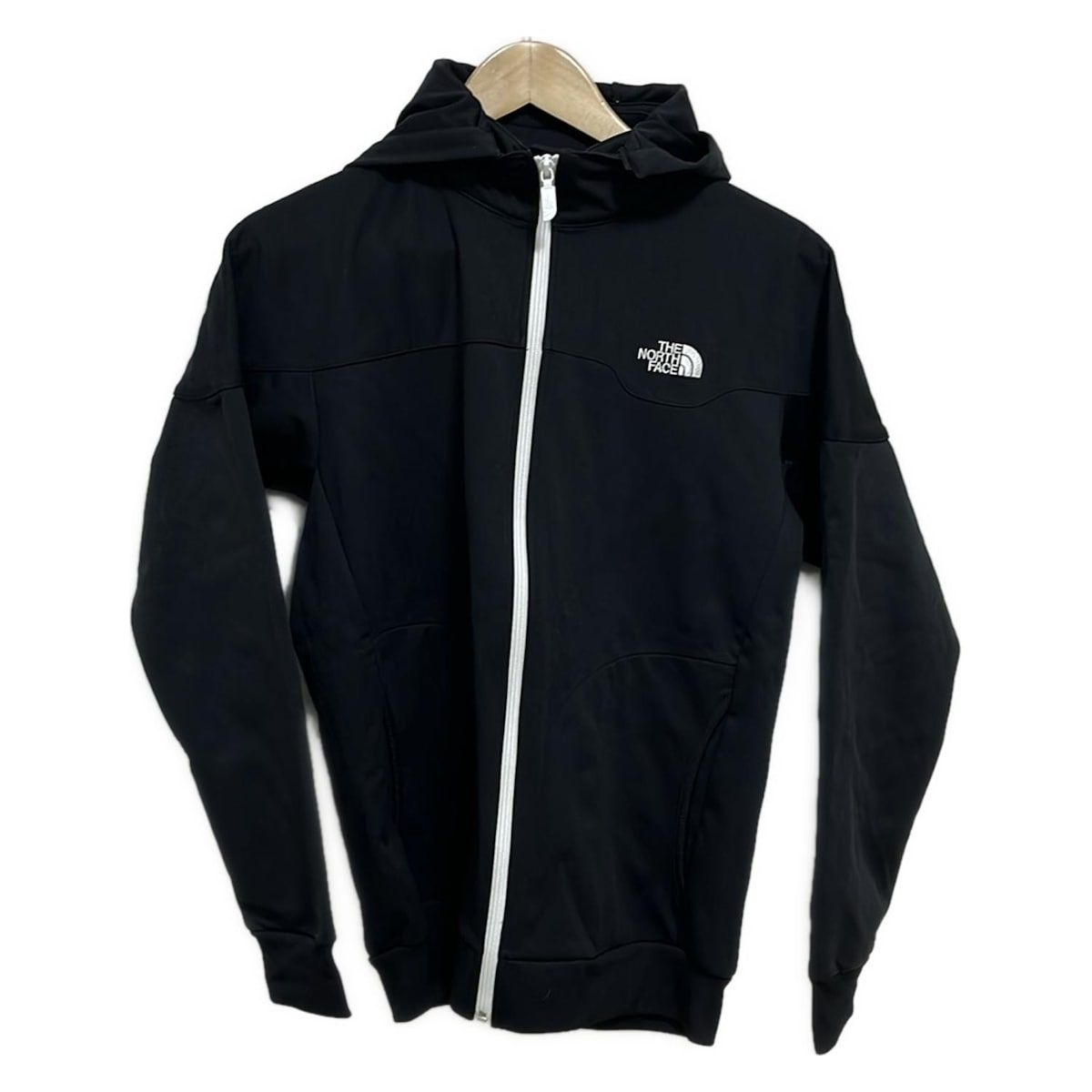 THE NORTH FACE ノースフェイス パーカー サイズM メンズ - 黒 長袖 フード着脱可