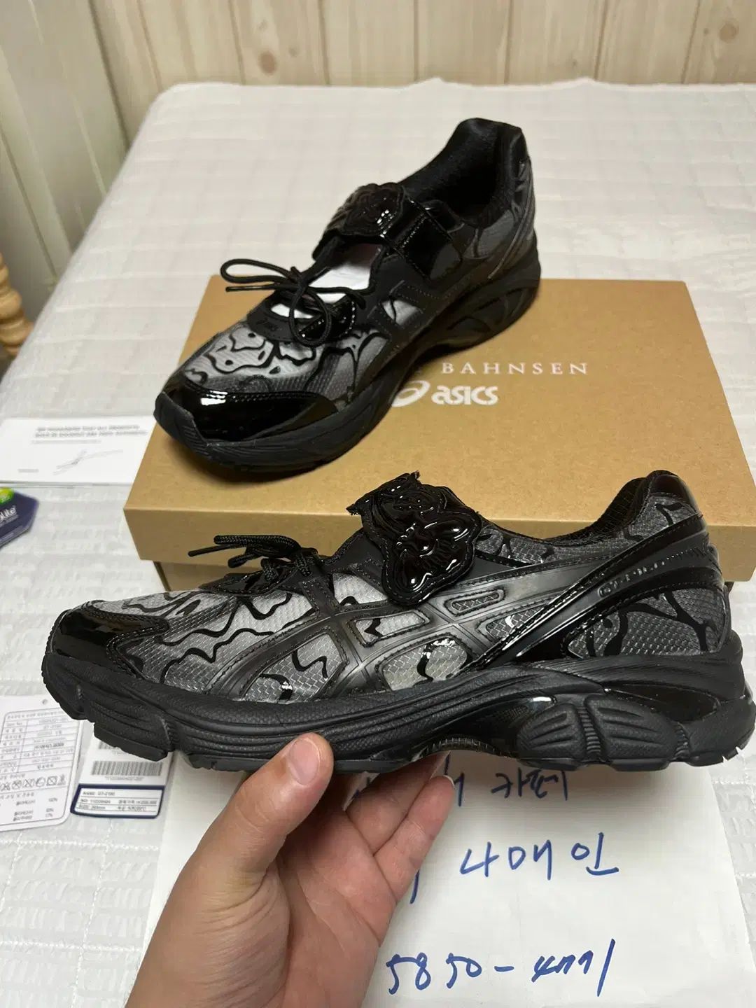 265 アシックスxセシリーバンセン GT-2160 ブラック