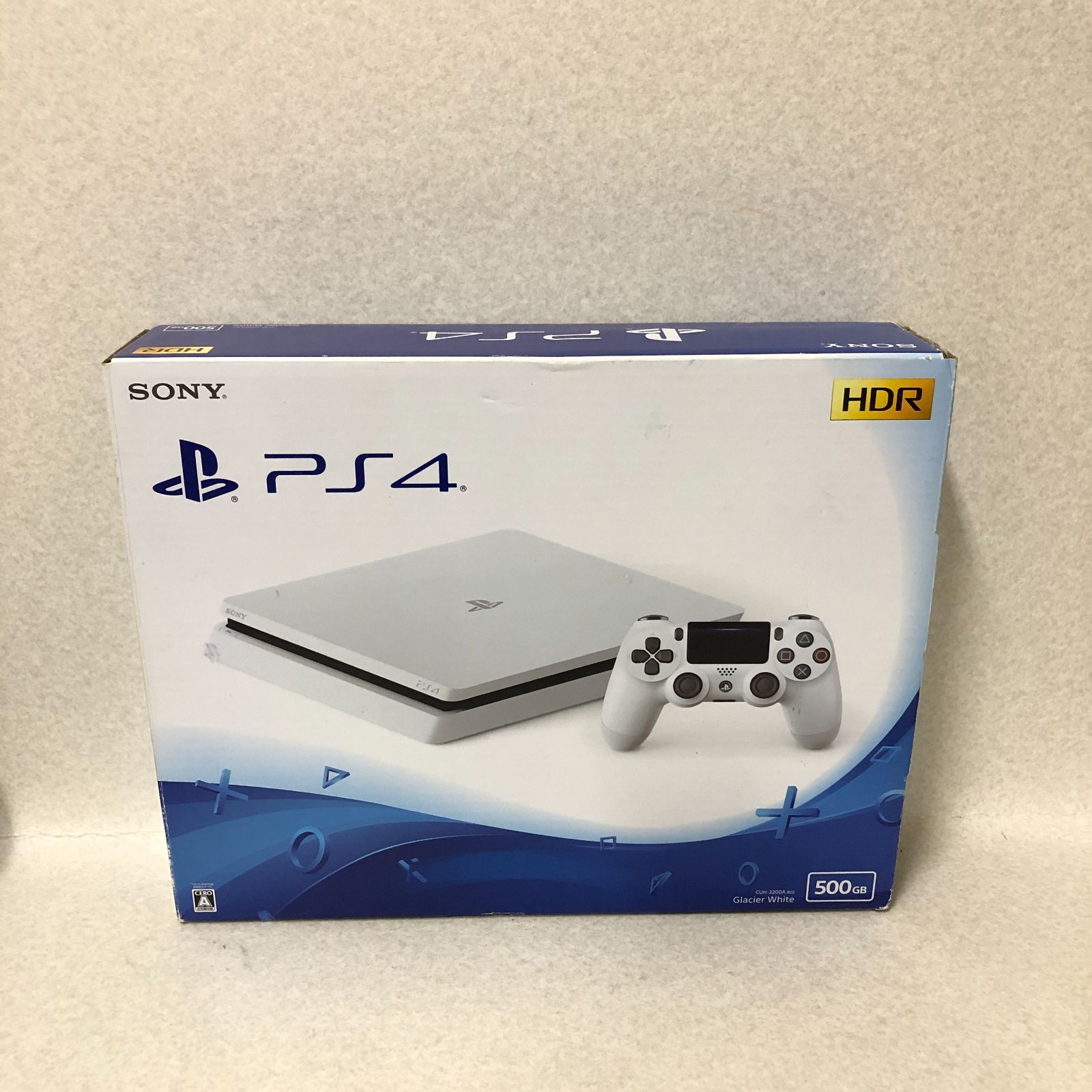 DH1492 PS4 CUH-2200A B02 ホワイト 500GB プレイステーション4