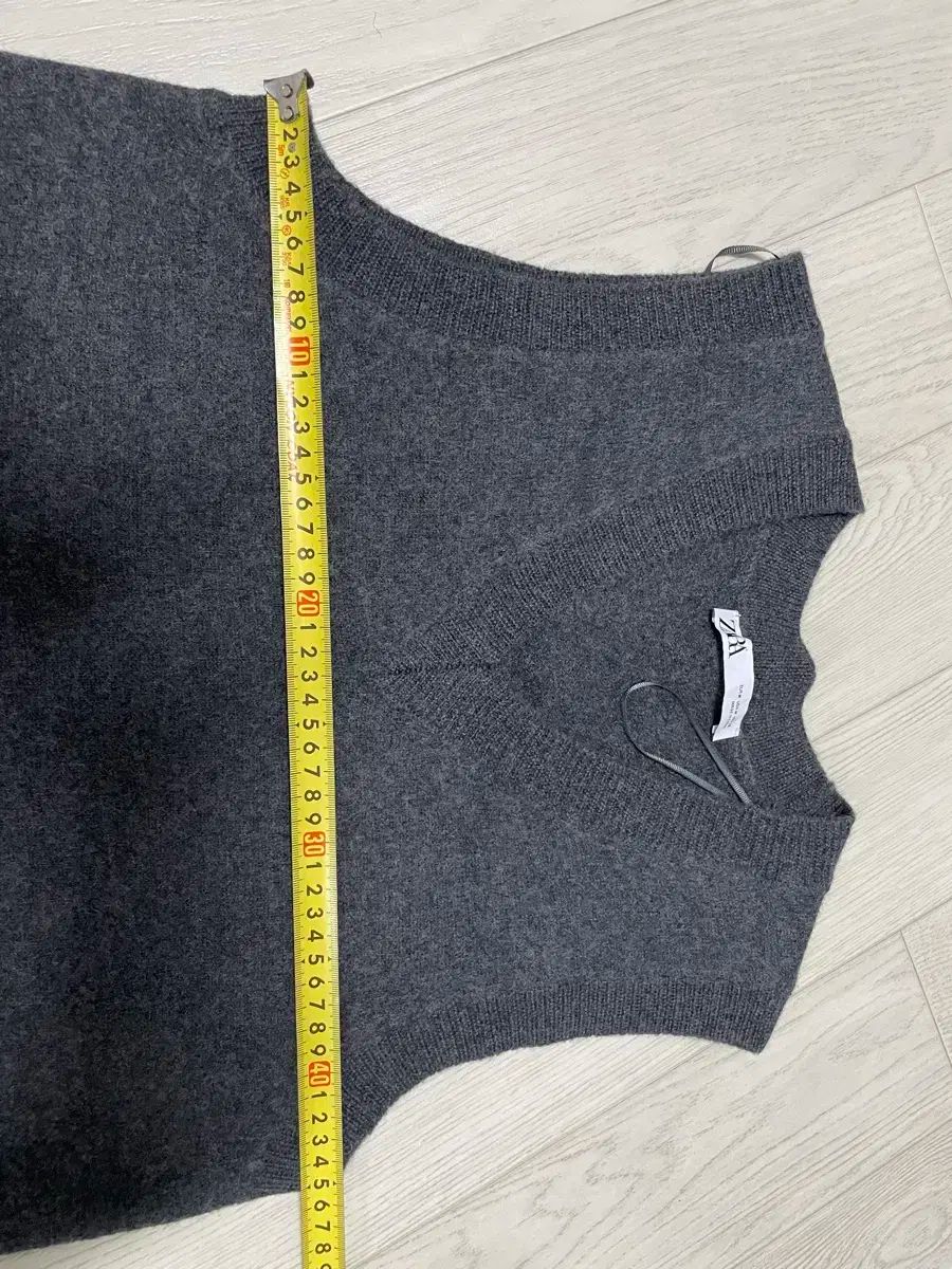 ZARA ザラ ウール ニット ロング丈ワンピース M 66