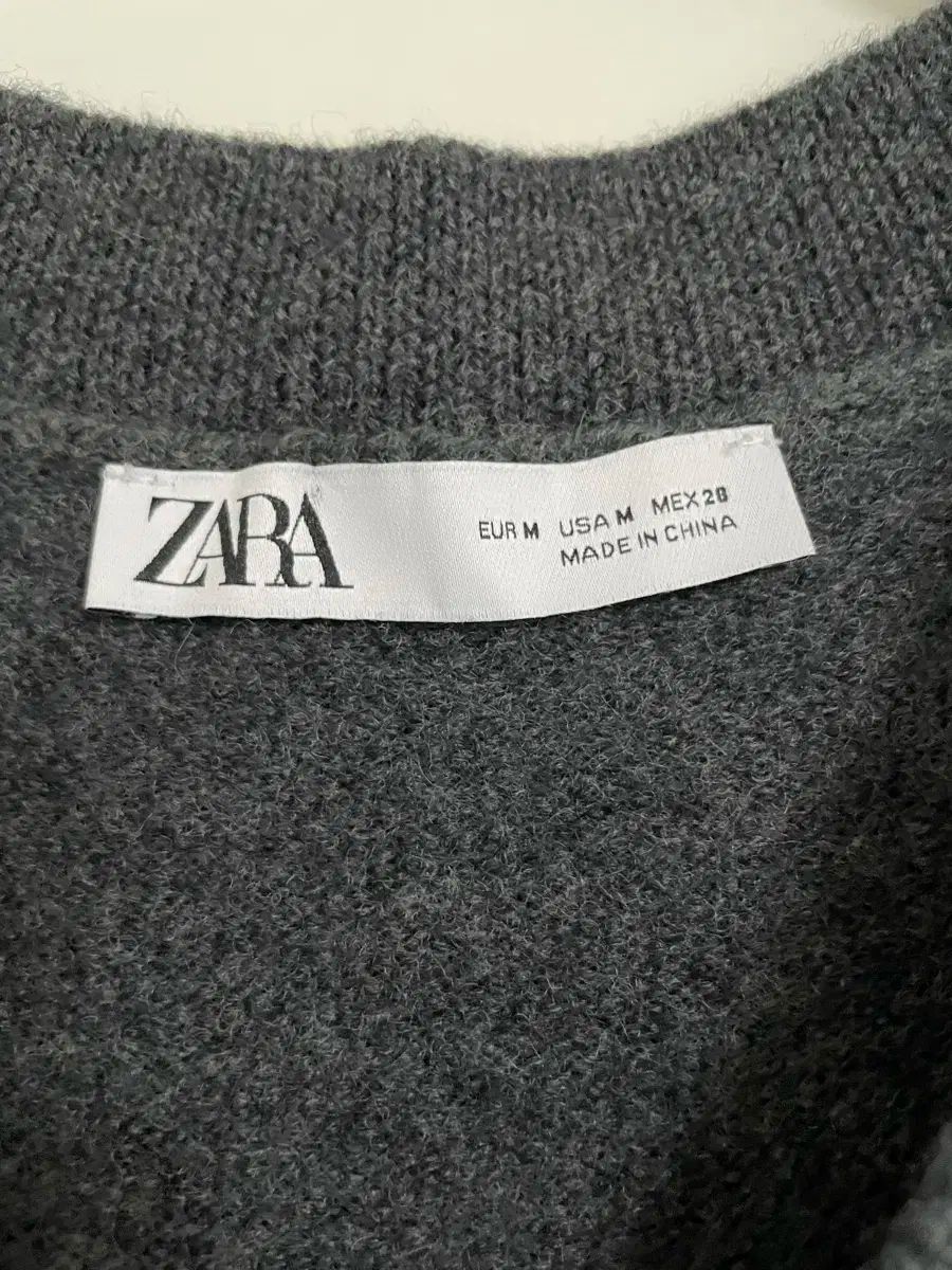  ZARA ザラ ウール ニット ロング丈ワンピース M 66 長袖 七分袖 その他