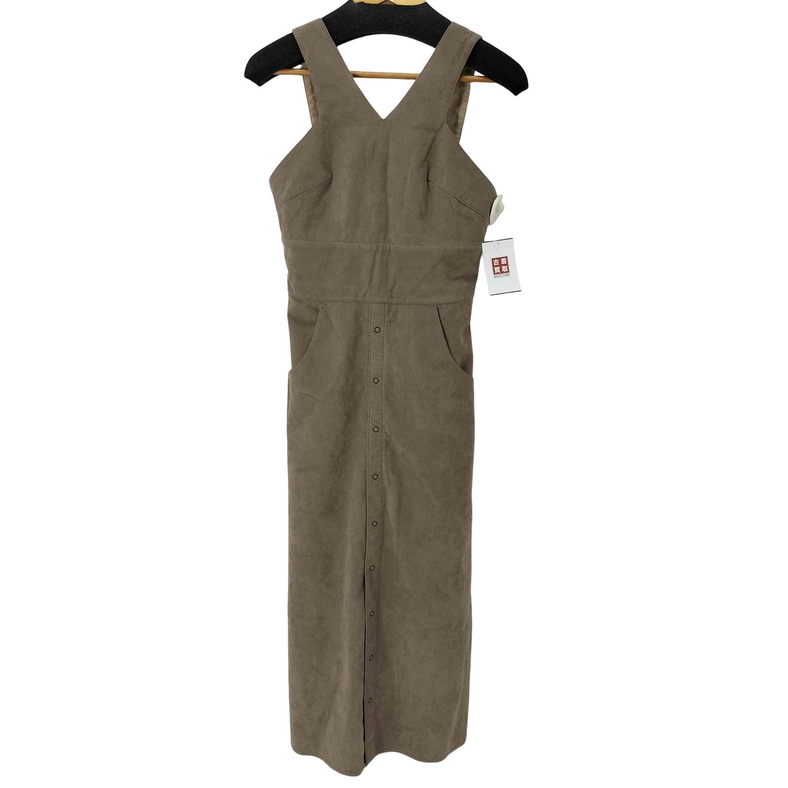 ジュンミカミ jun mikami フェイクスエードワンピース レディース 表記