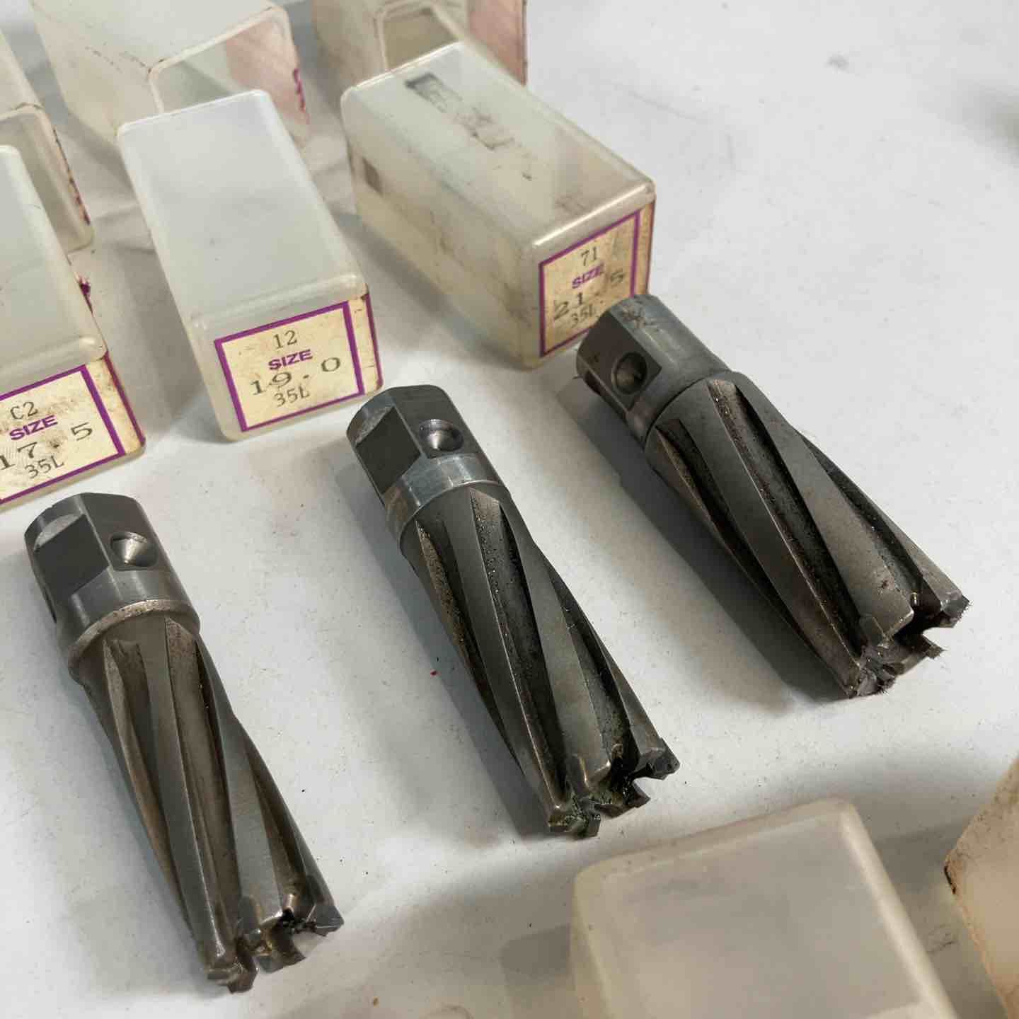 日東工器 ジェットブローチ ワンタッチ 24.5×35L 2セット ☆未使用 5個 日東工器 NITTO KOHKI 純正品 ミニブローチ Φ１５  (2個セット) アトラ エース 金属加工 鉄骨 鉄鋼 鉄工 穴あけ 角パイプ C形鋼 チャンネル 日東工器 ジェットブローチ アトラー ワンタッチ