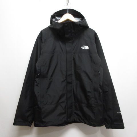 ザノースフェイス THE NORTH FACE 25SS NP12401 フューチャーライト ドリズル ジャケット XL 黒 ブラック マウンテンパーカー スタッフサック付き