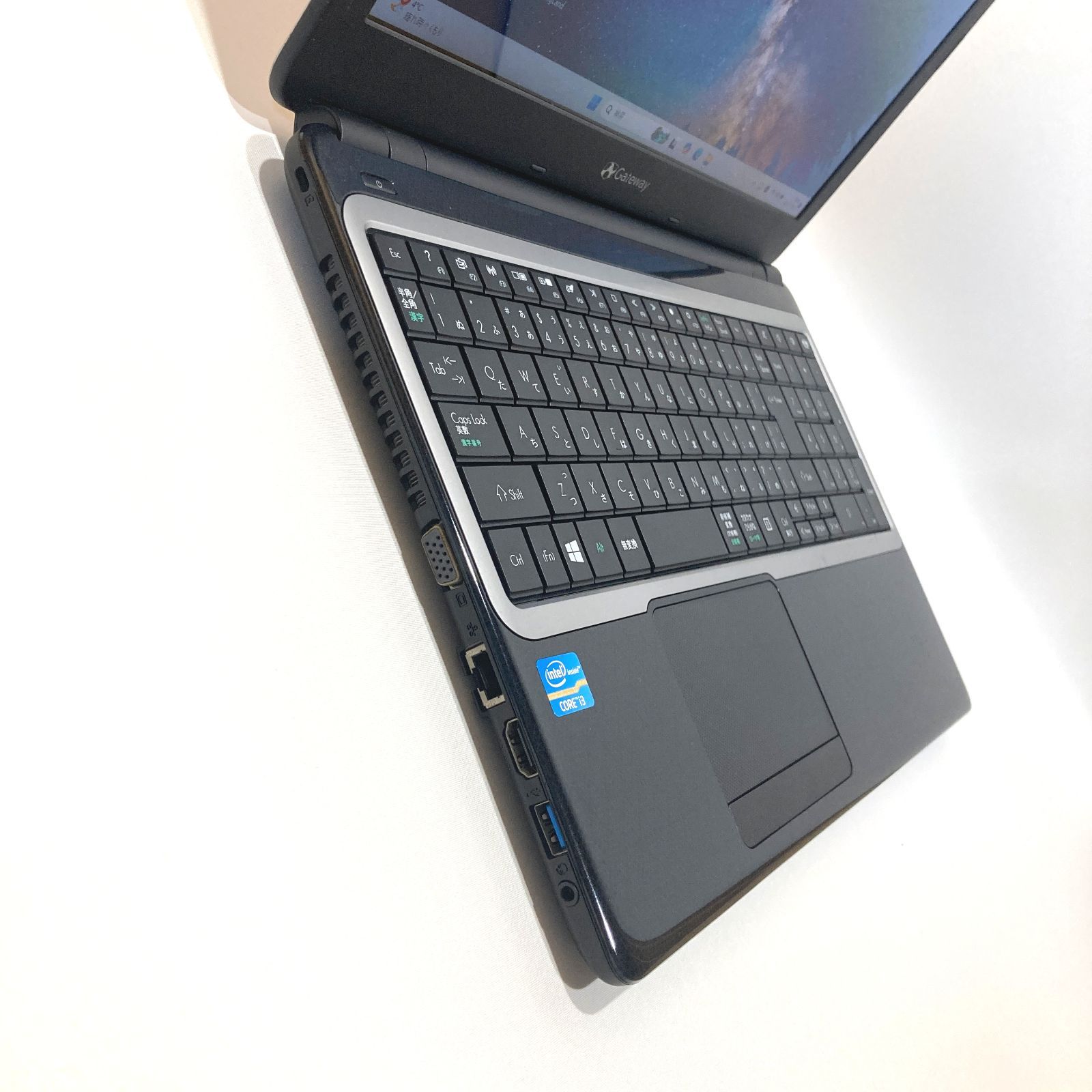 初心者✨快適i3・カメラ付・オフィス◇黒◇すぐ使えるノートパソコン