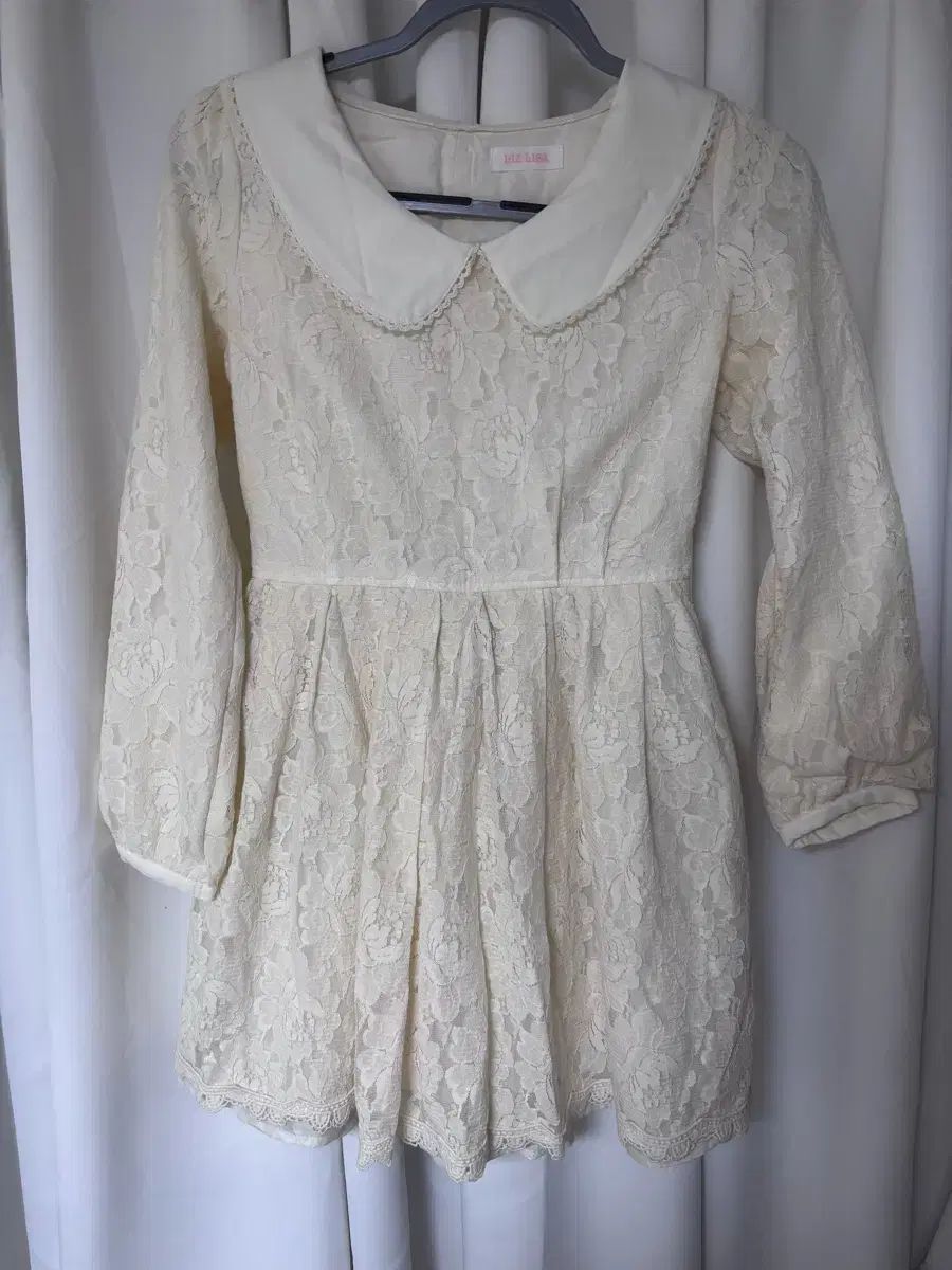 リズリサ LIZ LISA ティアード - リボン バイ 花柄 レース ONE PIECE