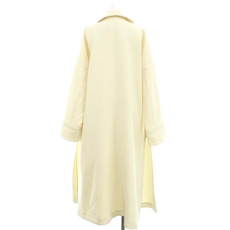 デレス deres Willow トレンチコート スプリングコート ロング ダブル F アイボリー DO OS