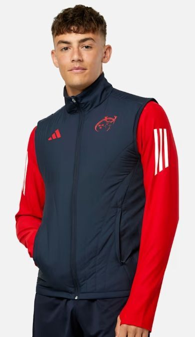 アディダス ラグビー マンスター トレーニング ベスト 紺 ネイビー 公式モデル 日本未発売