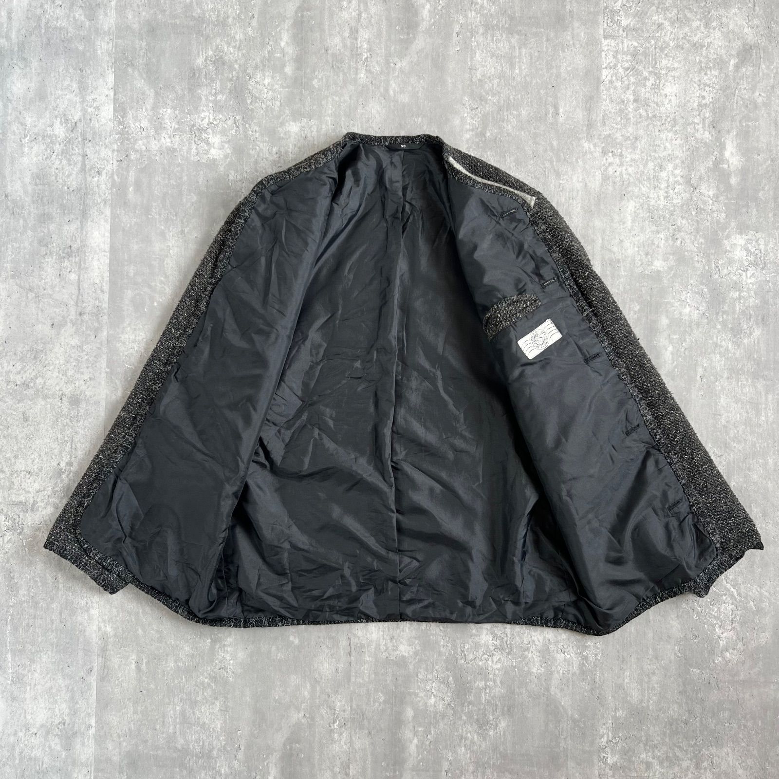 80s WORLD OF FASHION MAN'S ヴィンテージ ミックスウール