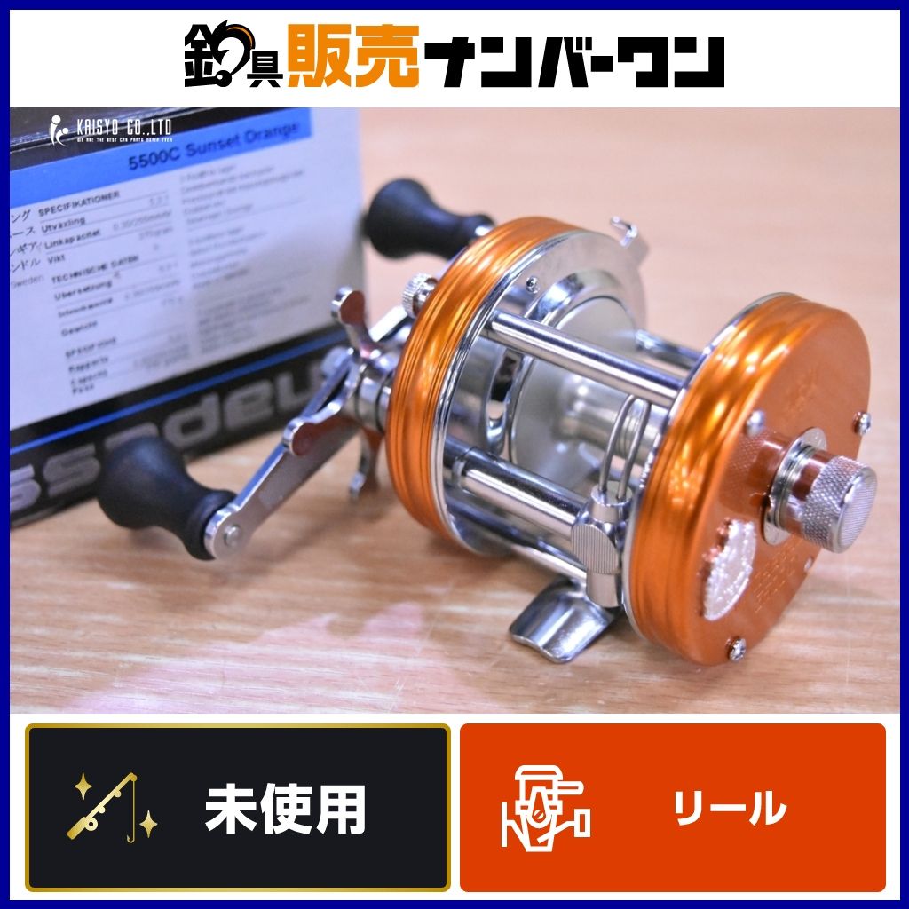 アブガルシア アンバサダー 5500C サンセットオレンジ 右 Abu Garcia