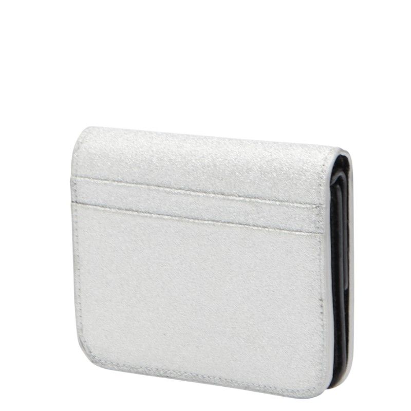 バレンシアガ ロゴ 594216 シルバー レザー レディース 214-39275