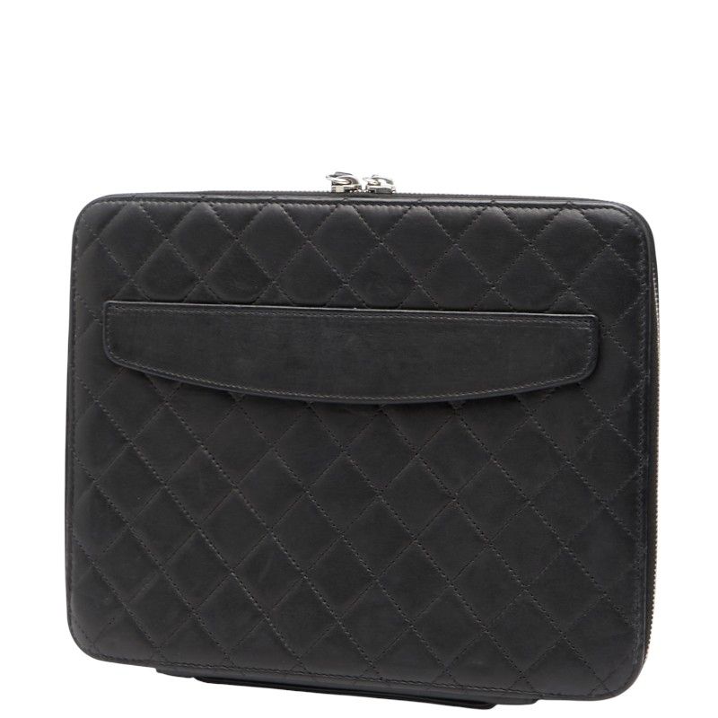 シャネル ココマーク ブラック レザー レディース CHANEL 1 0240050