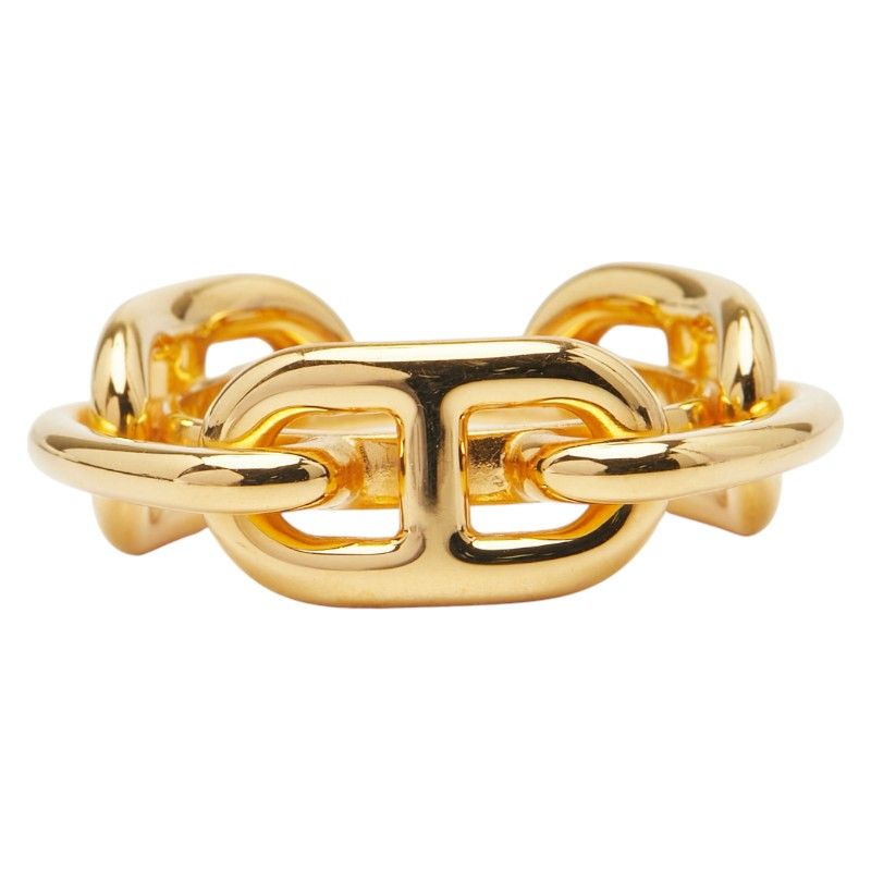 エルメス シェーヌダンクル ゴールド メッキ レディース HERMES 1-0240063