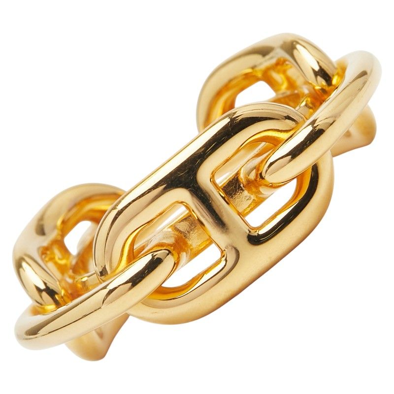 エルメス シェーヌダンクル ゴールド メッキ レディース HERMES 1-0240063