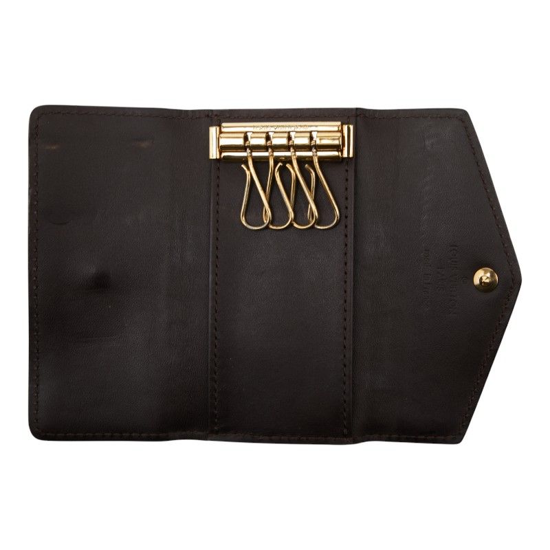  ルイ ヴィトン モノグラム ヴェルニ ミュルティクレ4 M 93517 アマラント ブラウン パテントレザー レディース LOUIS VUITTON 1-0240066 その他 小物