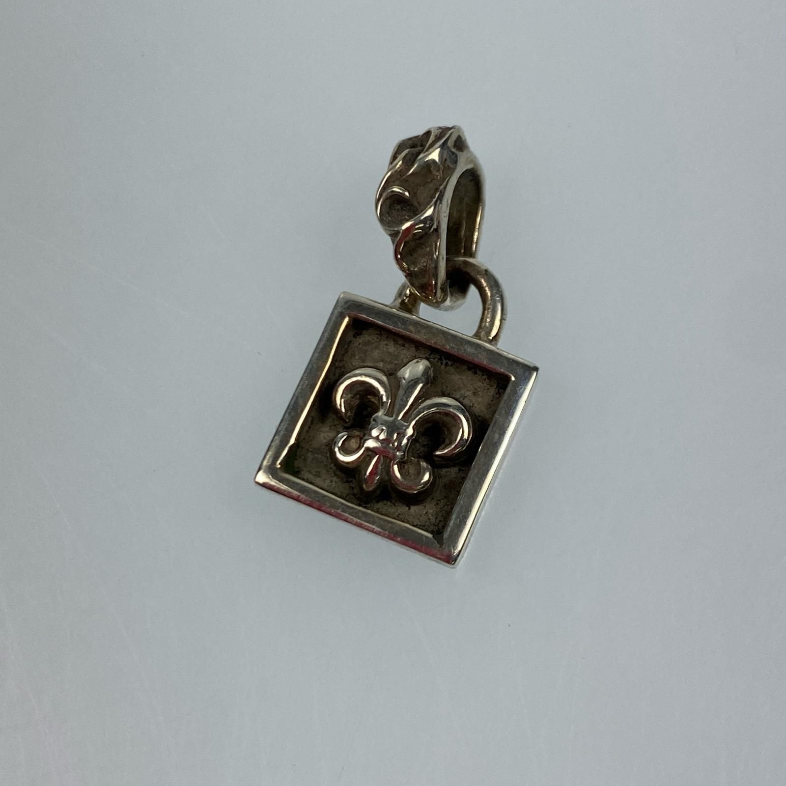 姫路東店 CHROME HEARTS クロムハーツ ペンダントトップ フレームドBSフ チャーム シルバー 134