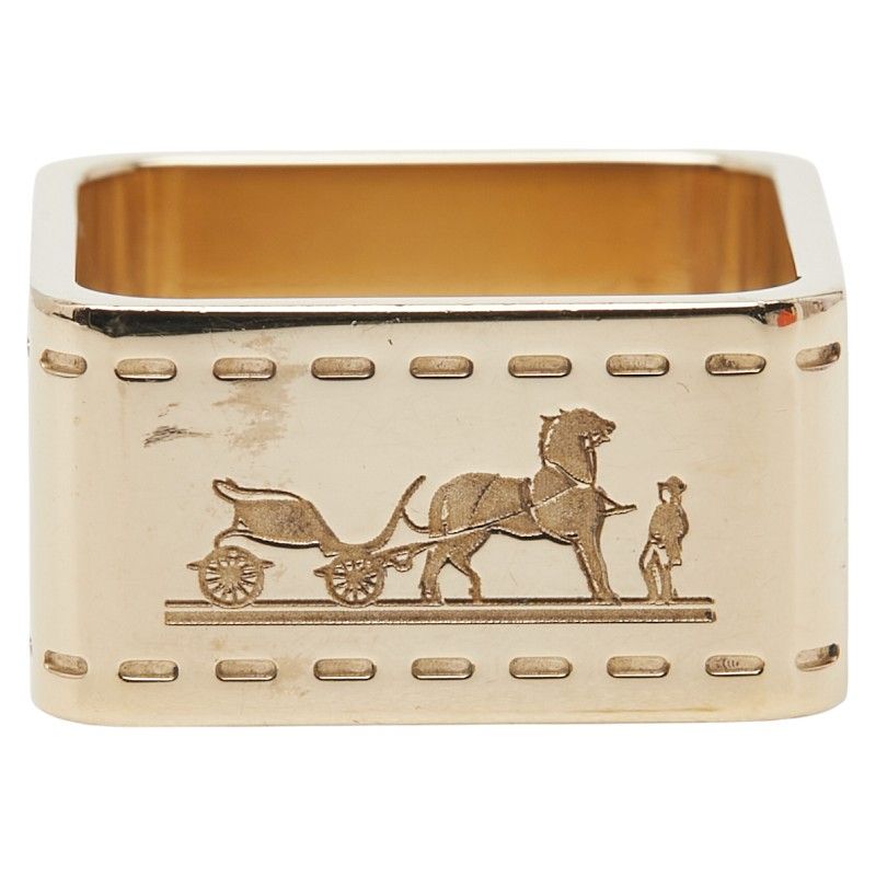 エルメス ボルデュック ゴールド メッキ レディース HERMES 1-0240093