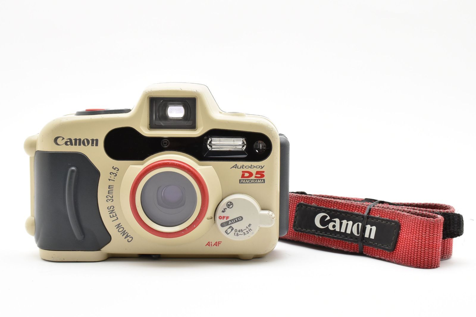 実写済 味のある写真 キヤノン CANON Autoboy D5 panorama 単焦点レンズ搭載 簡単フィルムカメラ