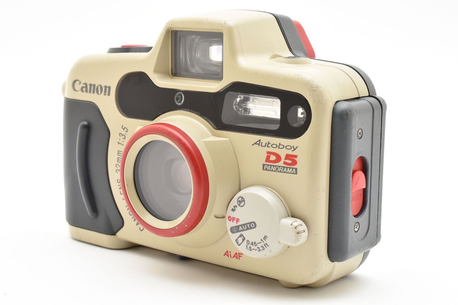 実写済 味のある写真 キヤノン CANON Autoboy D5 panorama 単焦点レンズ搭載 簡単フィルムカメラ