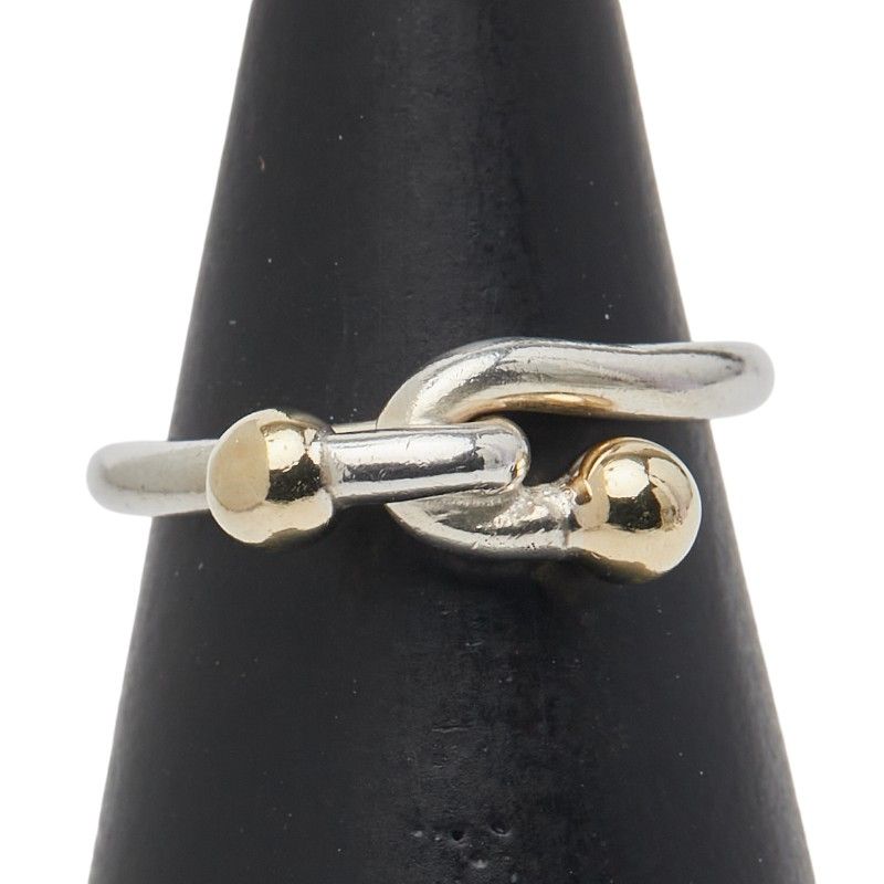 ティファニー ラブノット K 18 YG イエローゴールド SV 925 シルバー レディース TIFFANY-Co. 1-0241011