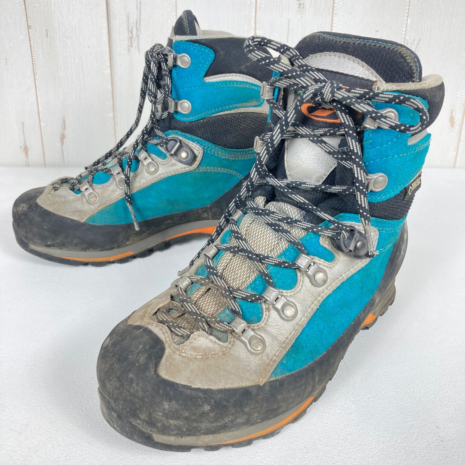 Women s 23.7cm ブルー系 Scarpa スカルパ トリオレ プロ GTX Triolet Pro GTX ターコイズ フットウェア トレッキングブーツ z00054230 ターコイズ トレッキングブーツ フットウェア