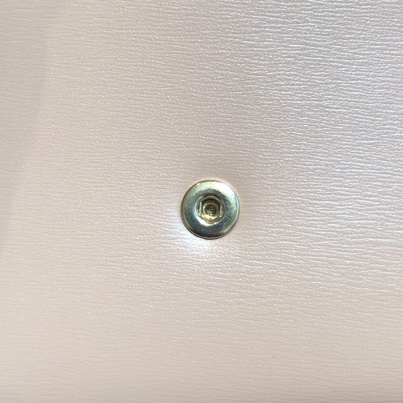  ジミーチュウ JIMMY CHOO マリンダ三つ折り財布 ピンクベージュ GD カーフレザー レディース 三つ折り財布 その他 小物