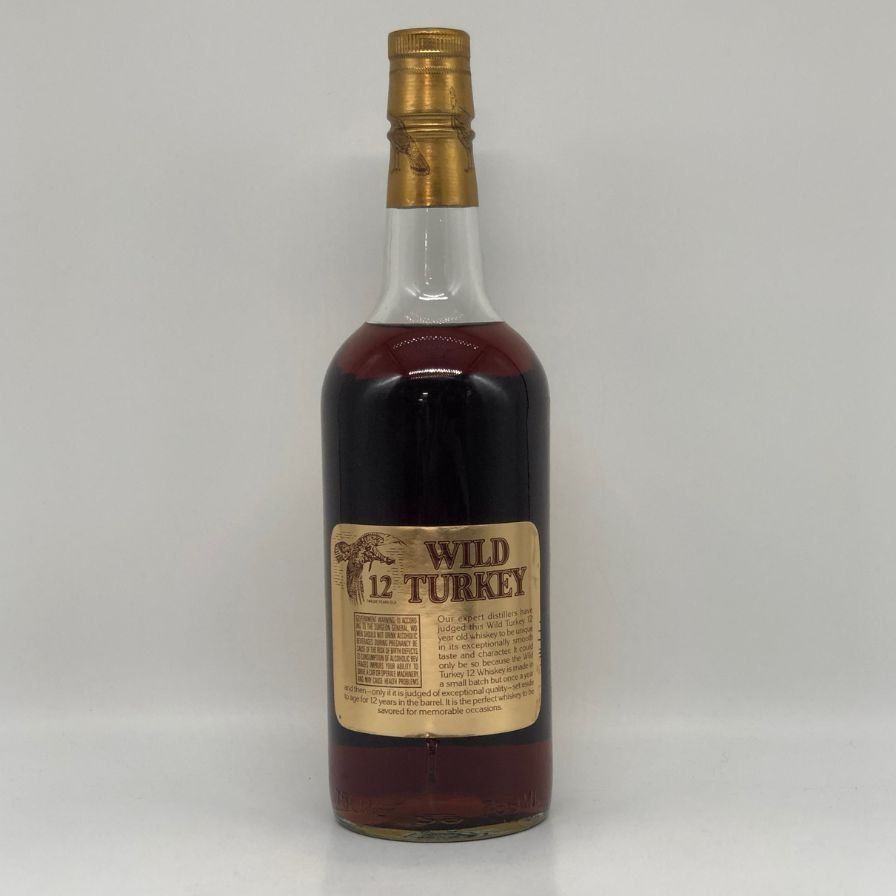ワイルドターキー 12年 ゴールドラベル 未開栓 - メルカリ