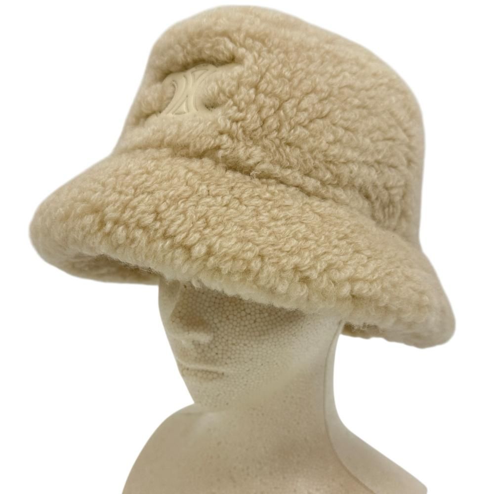 CELINE/セリーヌ】トリオンフ バケットハット ハット カシミヤ