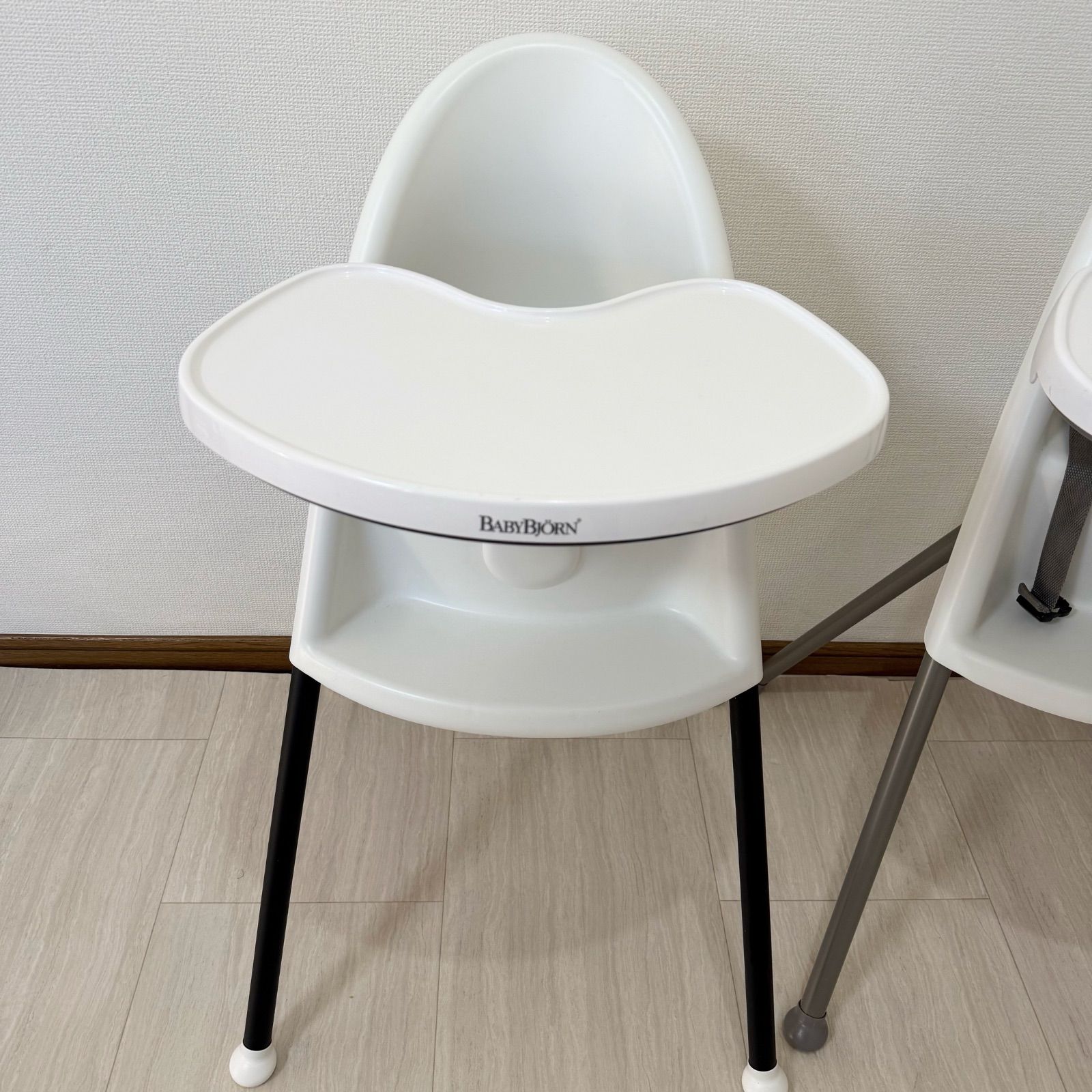 BABYBJÖRN ハイチェア ホワイト ベビーチェア 折りたたみ