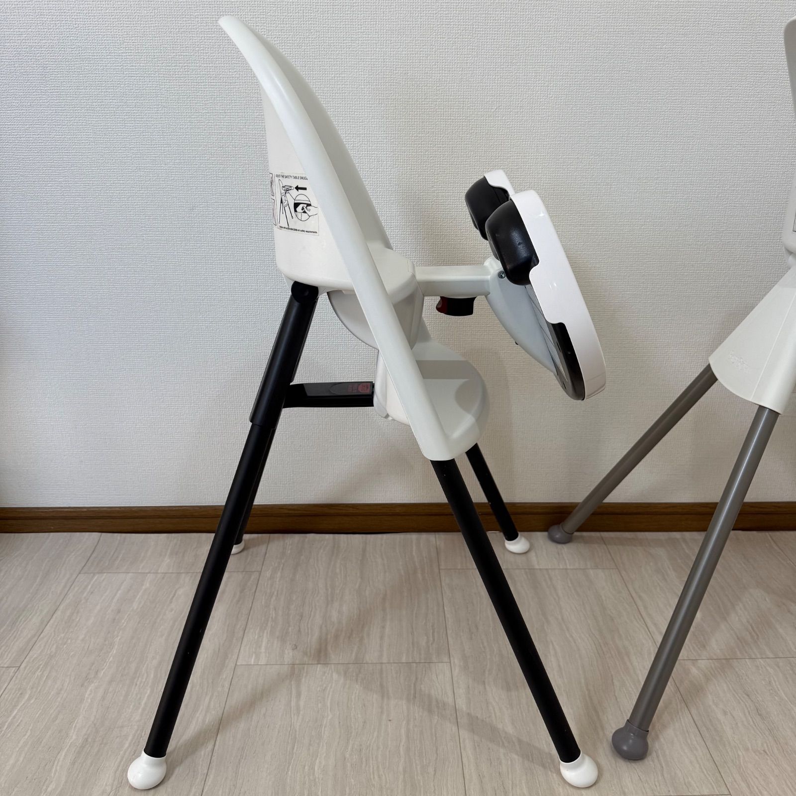 廃盤品】BABYBJÖRN ハイチェア ホワイト ベビーチェア 折りたたみ