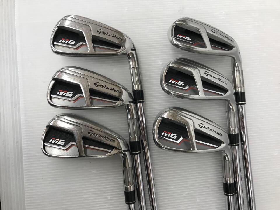 M6アイアン テーラーメイド REAX85 【6本セット】+2本 M6 REAX85JP(JP