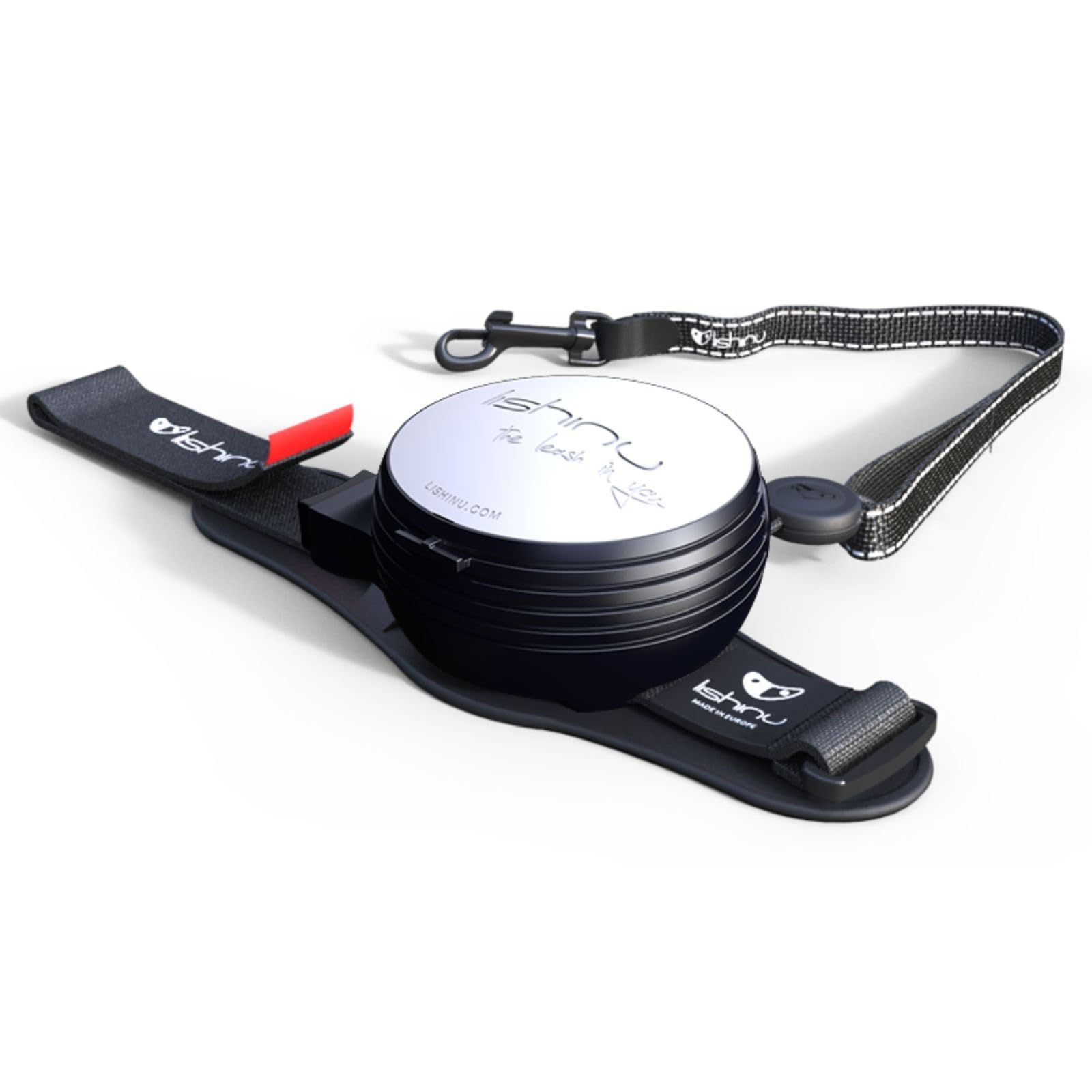 リシニュー Lishinu 犬用リード ハンズフリーリード 大型犬 中型犬 小型犬 伸縮リード オリジナル ホワイト