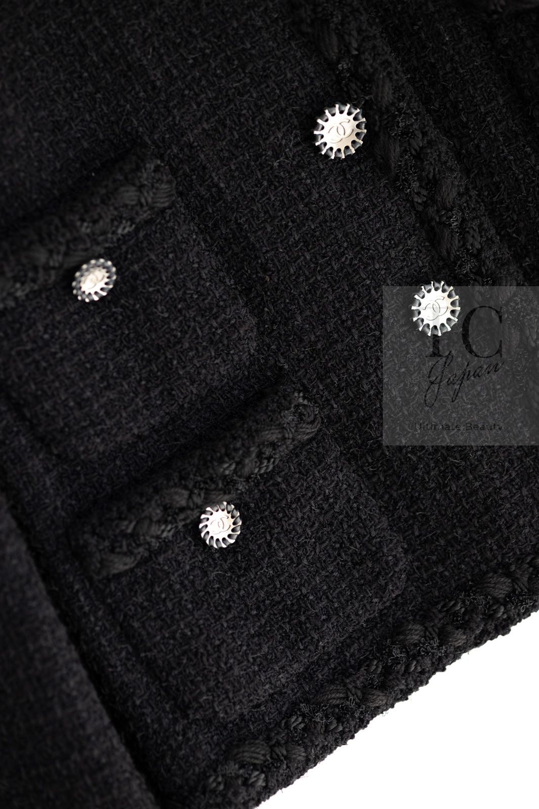 シャネル リトル ブラック ジャケット CHANEL ツイード ウール ココ