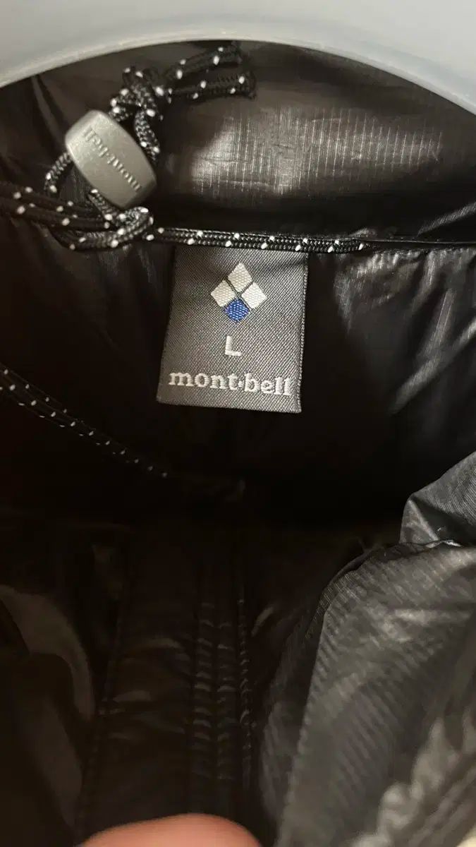 モンベル プラズマ 1000 アルパイン フード L 黒