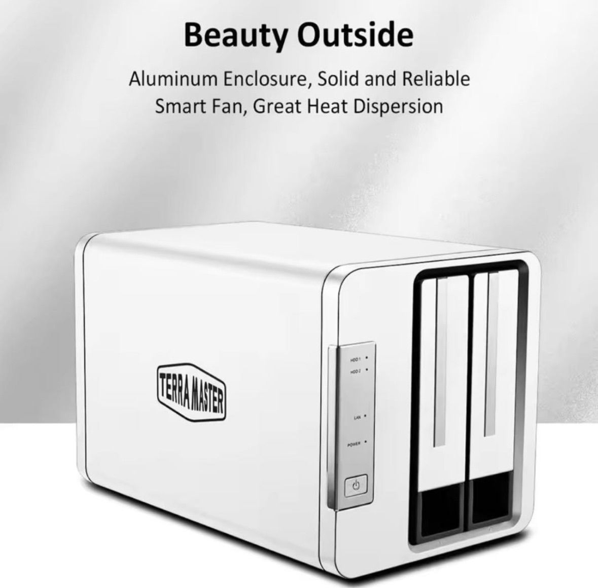 Terramaster F2-210ベイナスメディアサーバーパーソナル - メルカリ