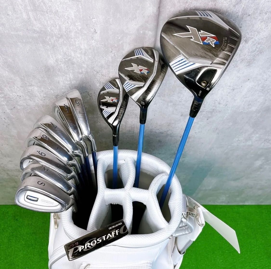 レディース 用 キャロウェイ レヴァ レバ REVA エックスアール XR ゴルフクラブセット 右打ち 11本 Callaway BRIDGESTONE Wilson