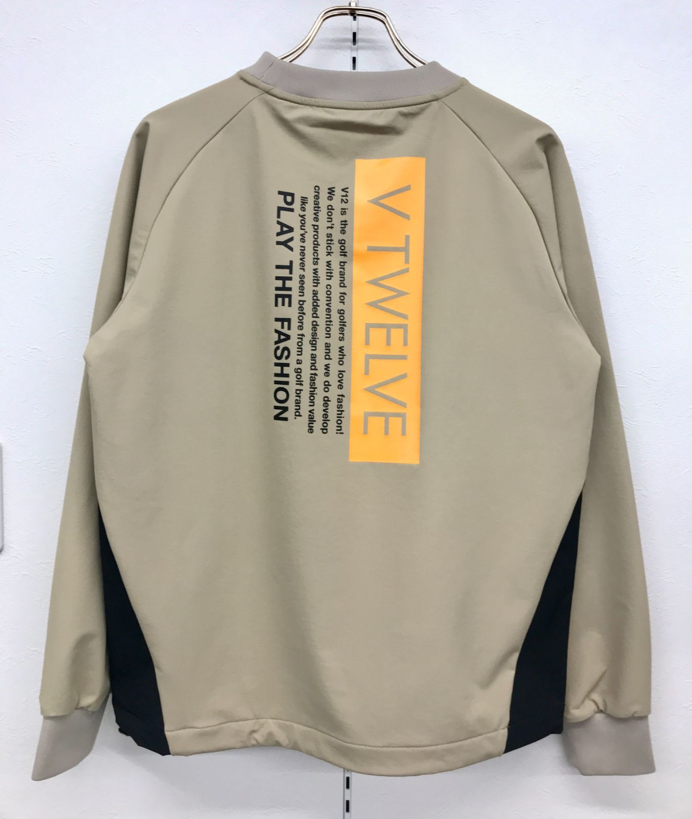 V 12 長袖ジャケット レディース ベージュ