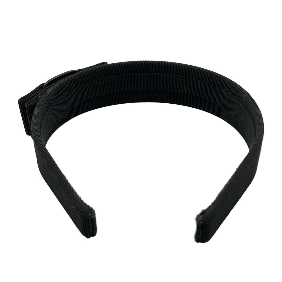 FERRAGAMO SalvatoreFerragamo サルバトーレフェラガモ カチューシャ - 黒 ヴァラ ラインストーン