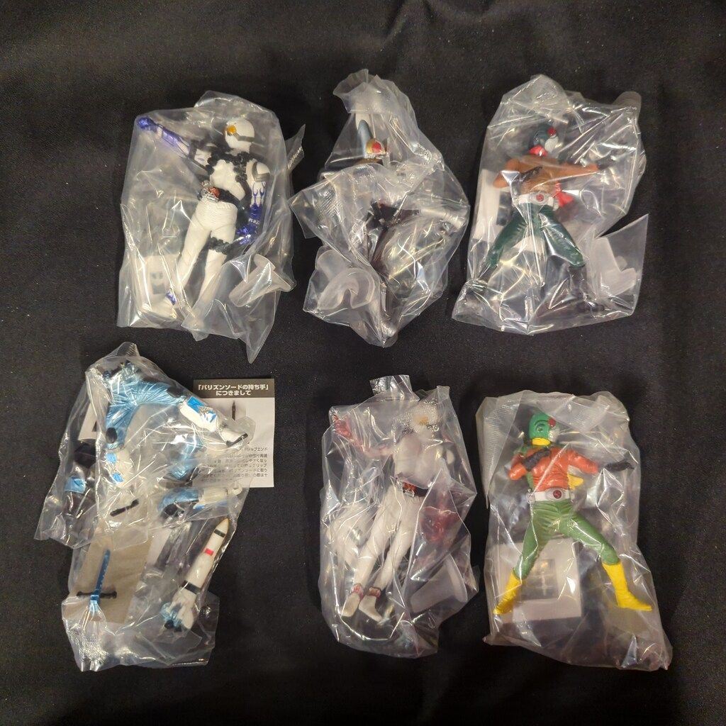 バンダイ 銀河を駆ける絆編/HDM創絶 仮面ライダーシリーズ 全6種セット