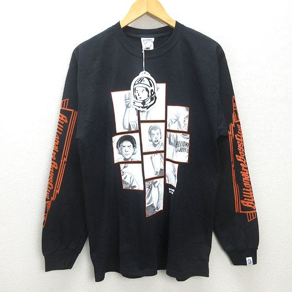 Q BBC ビリオネアボーイズクラブ×宇宙兄弟 ロングスリーブTシャツ L S T-SHIRT L MENS 12