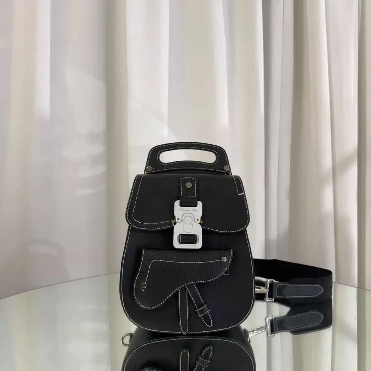 ディオール ギャロップ スリングバック ブラック