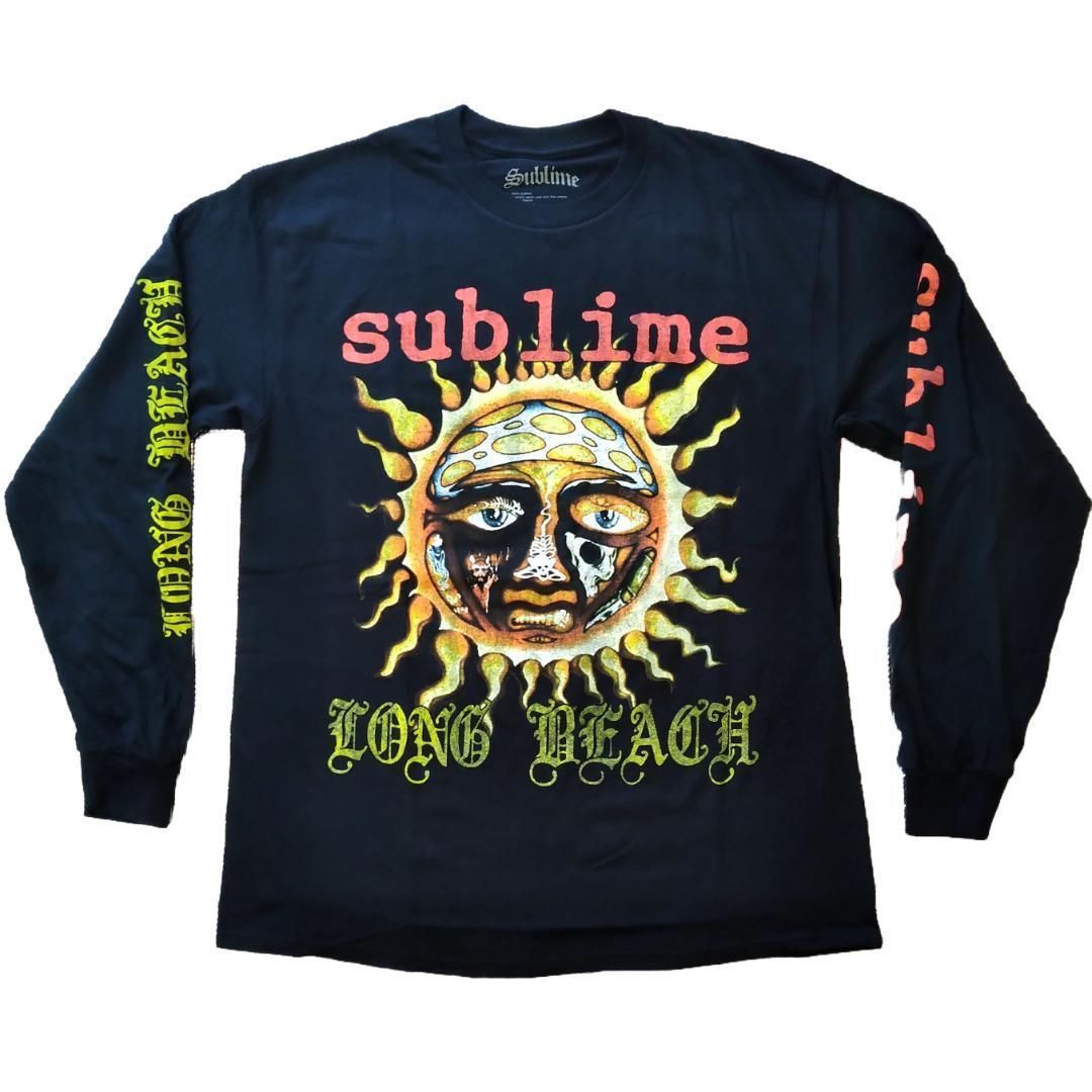 サブライム 長袖Tシャツ L 黒 ロックT バンドT ロンT 海外
