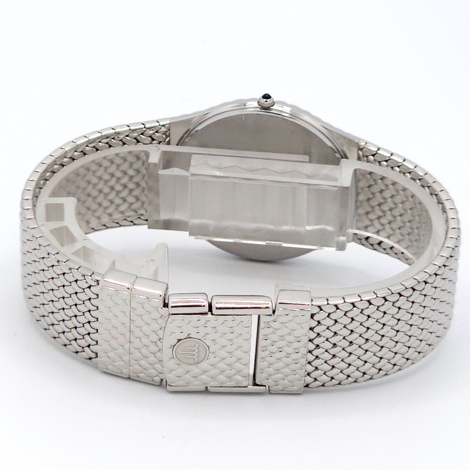 ☆美品 SEIKO セイコー クレドール 7771-6050 QZ 動作品 18KTベゼル