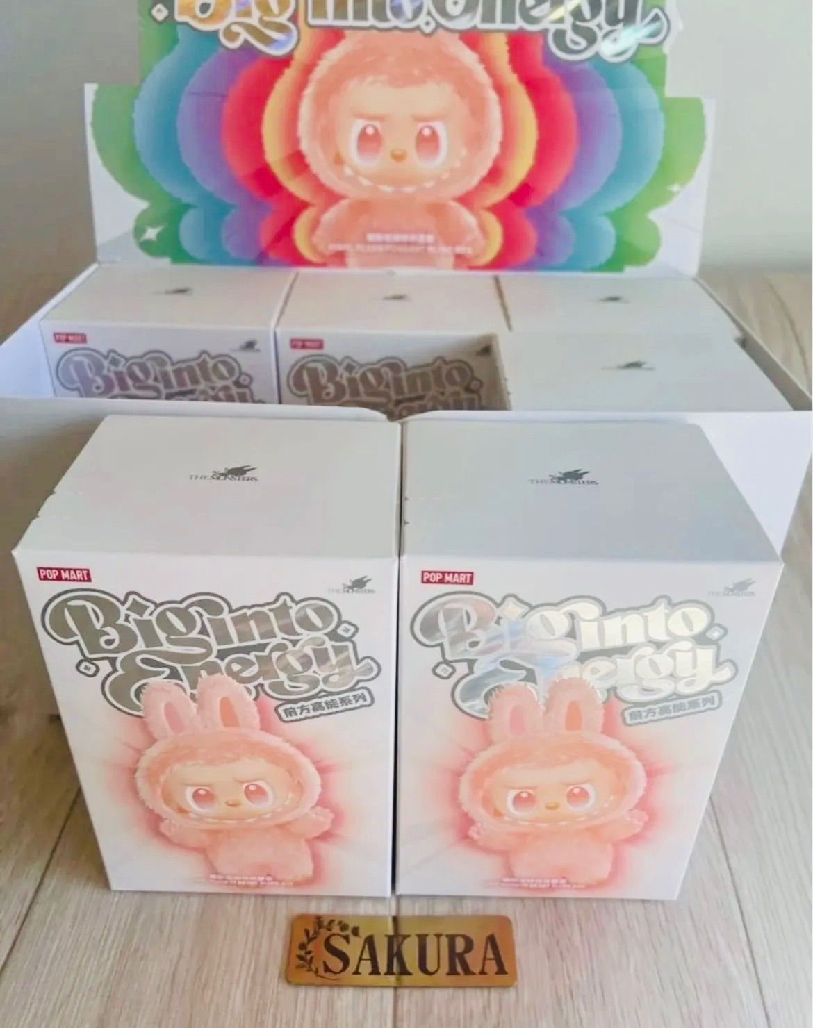 ⭐️【正規品・未開封】ラブブ Labubu Big into Energy 2ピース ポップ