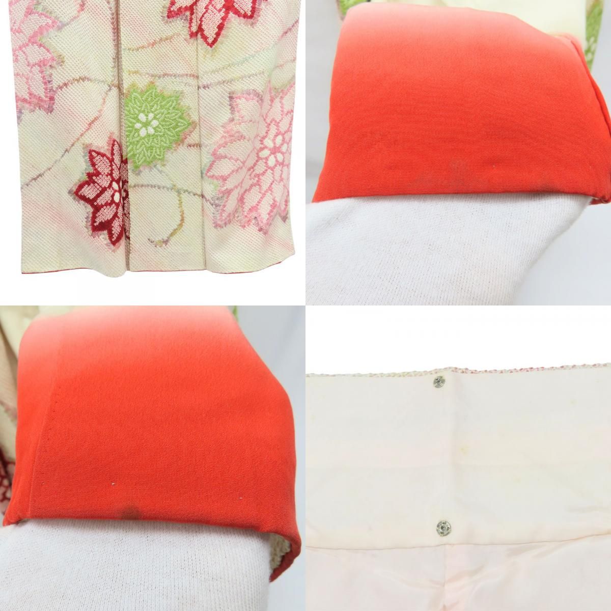 正絹 アイボリー系