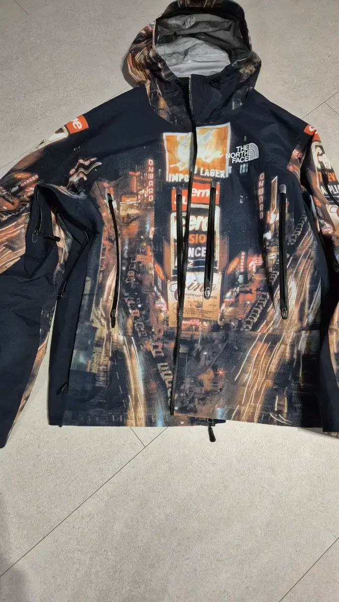 Supreme THE NORTH FACE ザノースフェイス TIME Starship Square スタシ ジャケット XL