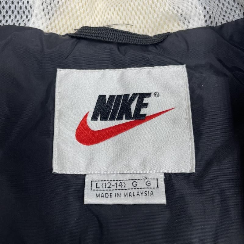 ナイキ 90s 白タグ ナイロン ジャケット 裏 メッシュ フルジップアップ