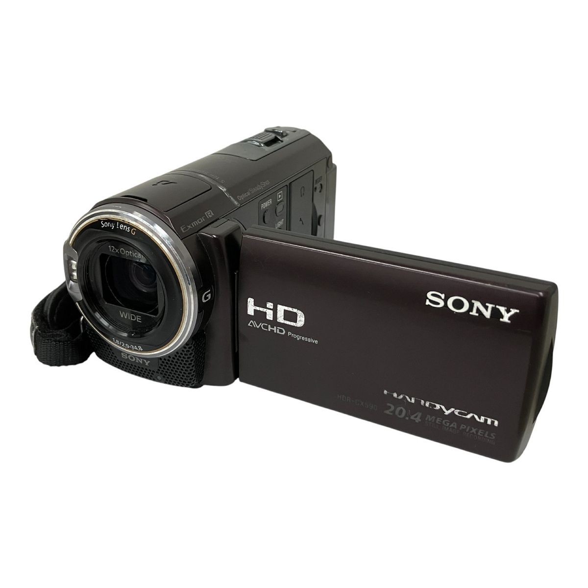 SONY HDR CX 590 V 2012年製 ハンディカム デジタル ビデオ カメラ