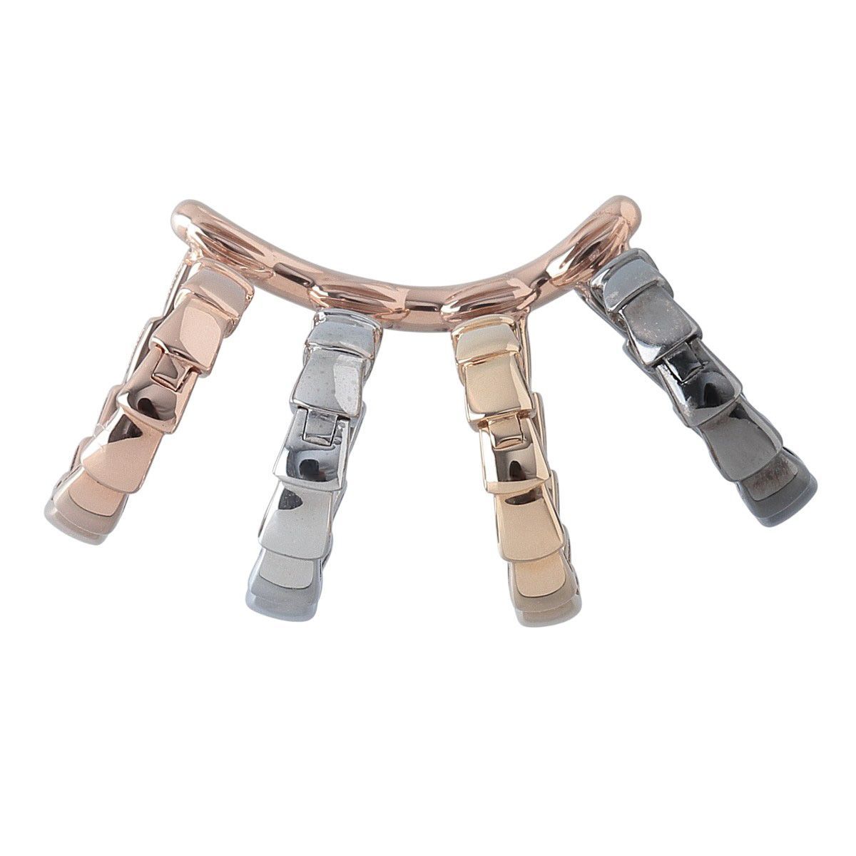 ブルガリ セルペンティ ヴァイパー シングル イヤーカフ Au 750 PG WG YG BG 仕上げ済 BVLGARI 23920